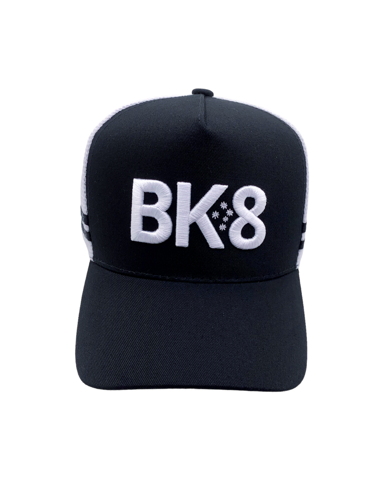 Trucker Hat | Heritage | Black- High- Square