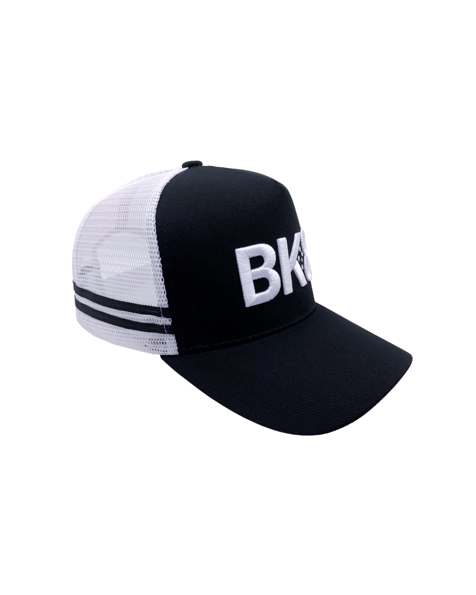 Trucker Hat | Heritage | Black- High- Square