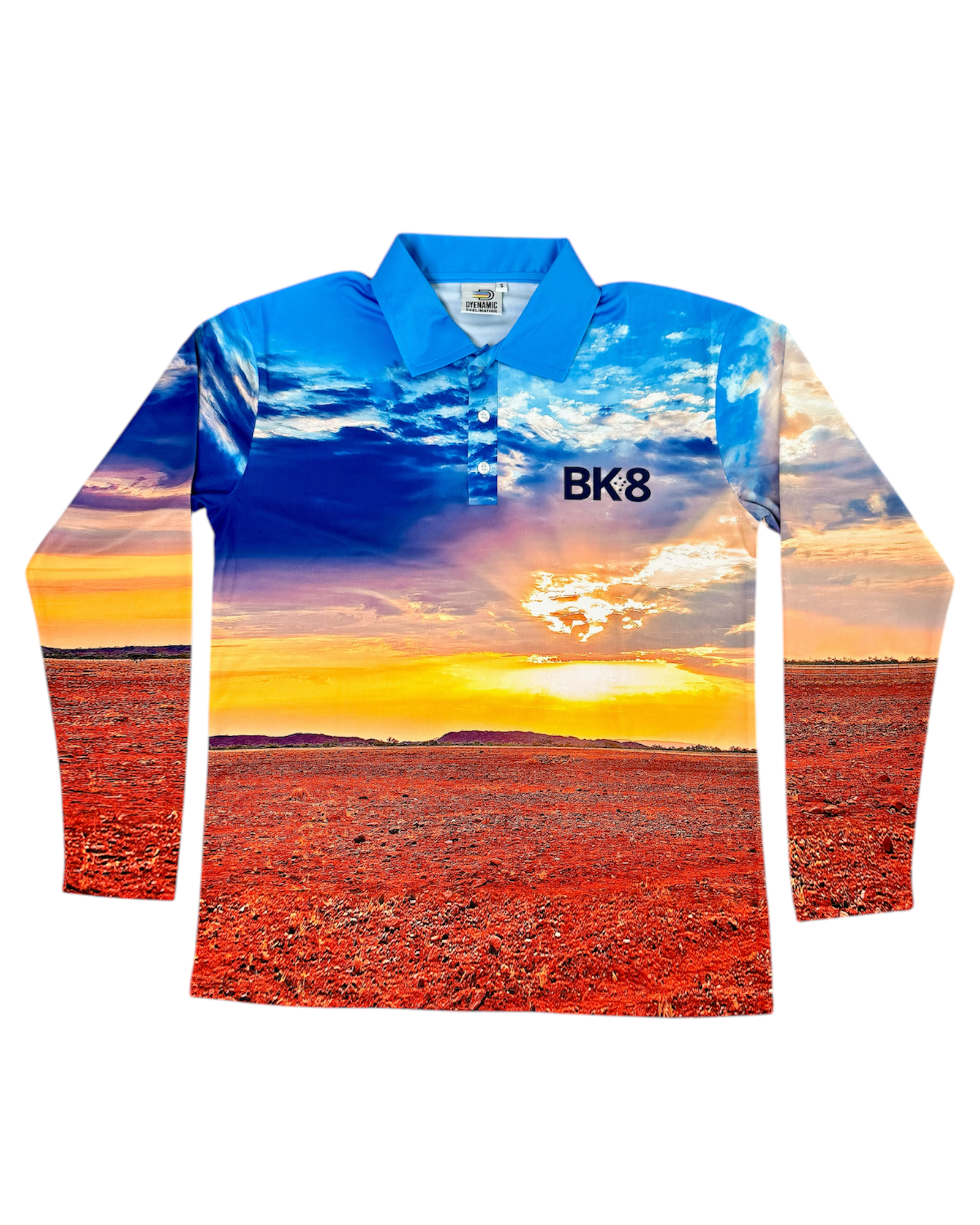 Fishing Shirt LS | Windmill WA | Sunset - Kids