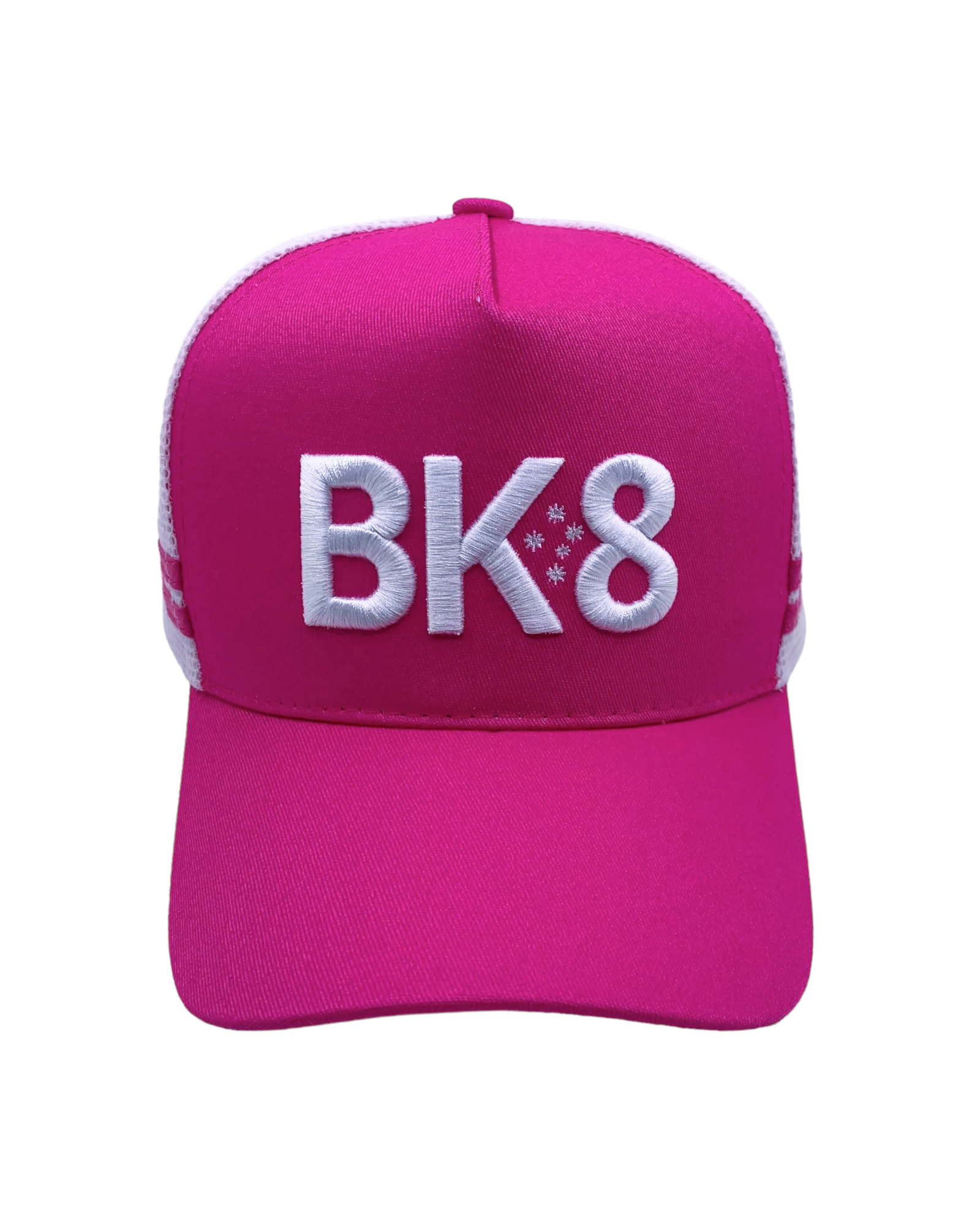 Trucker Hat | Heritage | Pink- High- Square