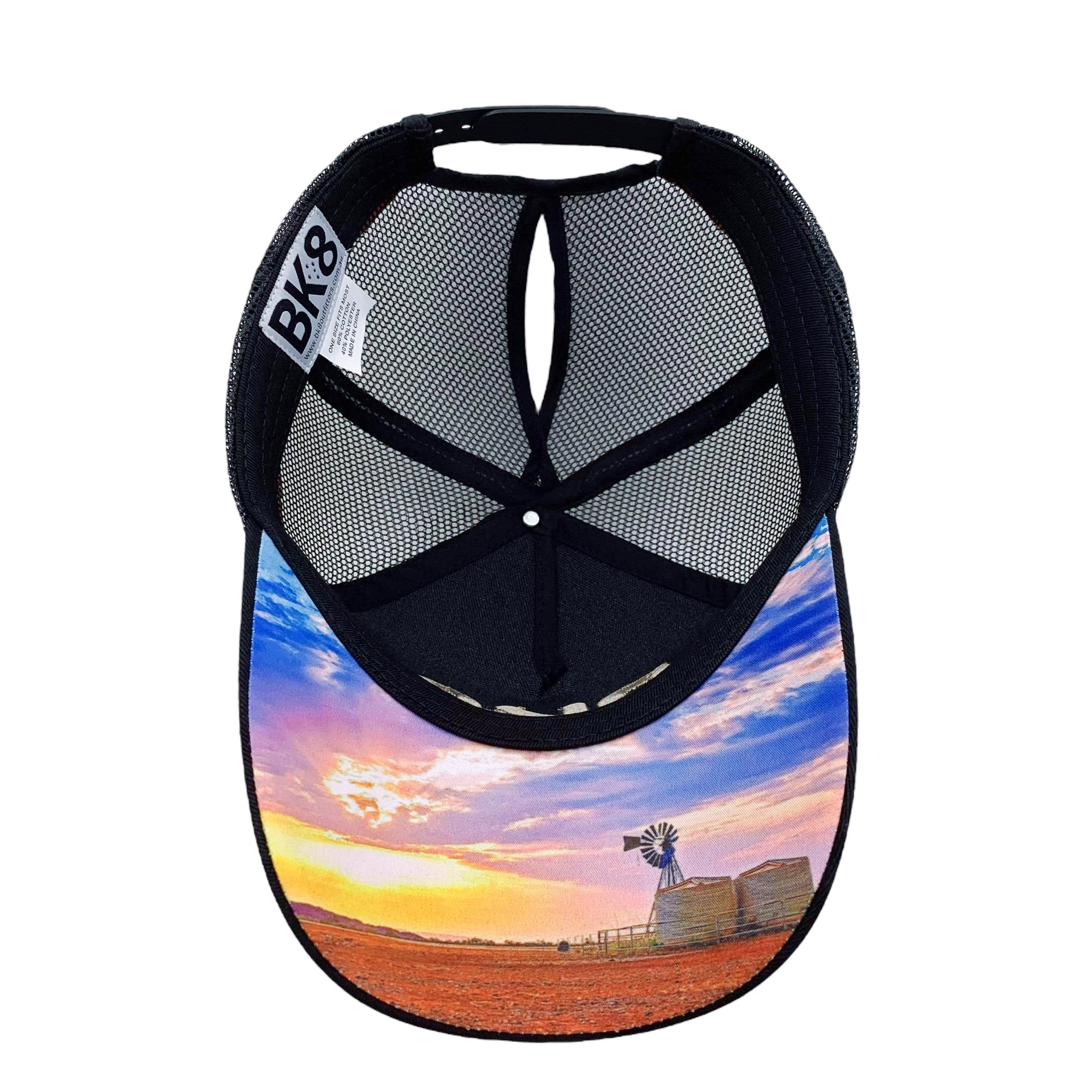 Trucker Hat | Windmill | Sunset- Mid- Classic- with Pony